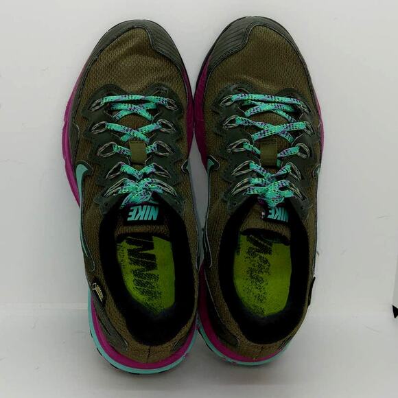 Nike Air Zoom 3 Women's Avocado Green Running Sneakers - Size 8.5 - Picture 3 of 6